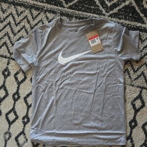 Nike Kids Silver Swoosh Tee